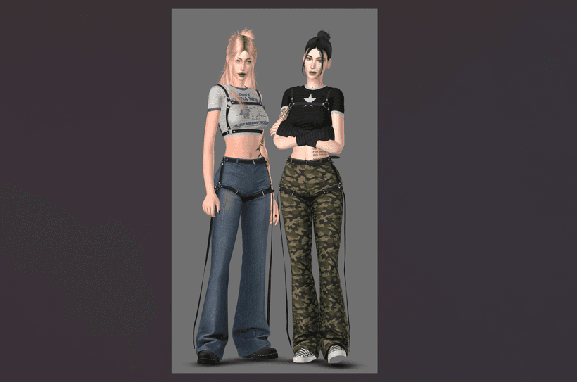 Галерея мода Брюки и топ Lilith set #1